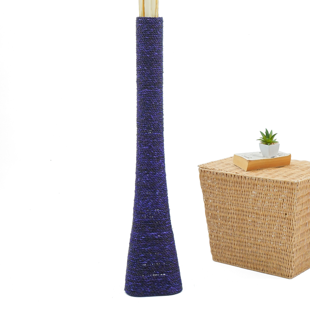 Vasora Large Floor Vase แจกันหวายสานปากตรง ขนาด 18 x 90 cm. ราคา ถูกที่สุด ดีลบีเคเค แกลเลอรีภาพที่ 5