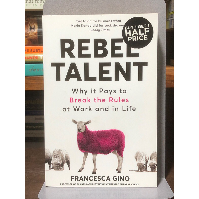 [ฉบับภาษาอังกฤษ ปกอ่อน] REBEL TALENT : Set to do for what Marie kondo did for sock drawn Sunday Times