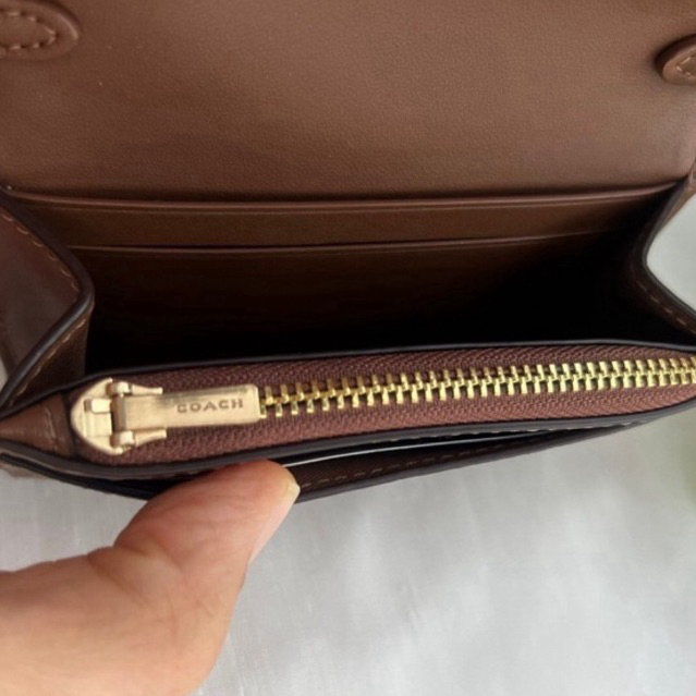 ^_^ ลดเพิ่มทุกวัน:โค้ดคุ้ม Xtra+ส่วนลดร้านค้า^_^พร้อมส่งที่ไทยแท้ 100% COAC H Mini Enve lope Wallet