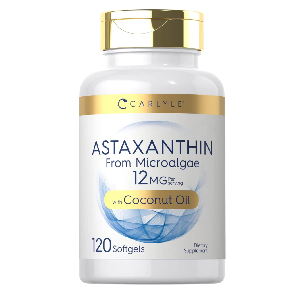 Carlyle Astaxanthin 12mg + Coconut Oil 120 ซอฟต์เจล thumbnail 5