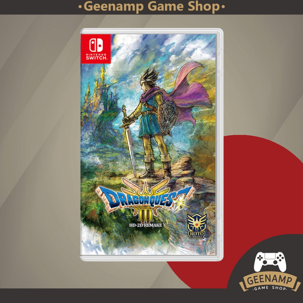 NSW [มือ1] Dragon Quest III HD-2D Remake (ASIA)(EN) - Nintendo Switch # DQ 3 HD 2D