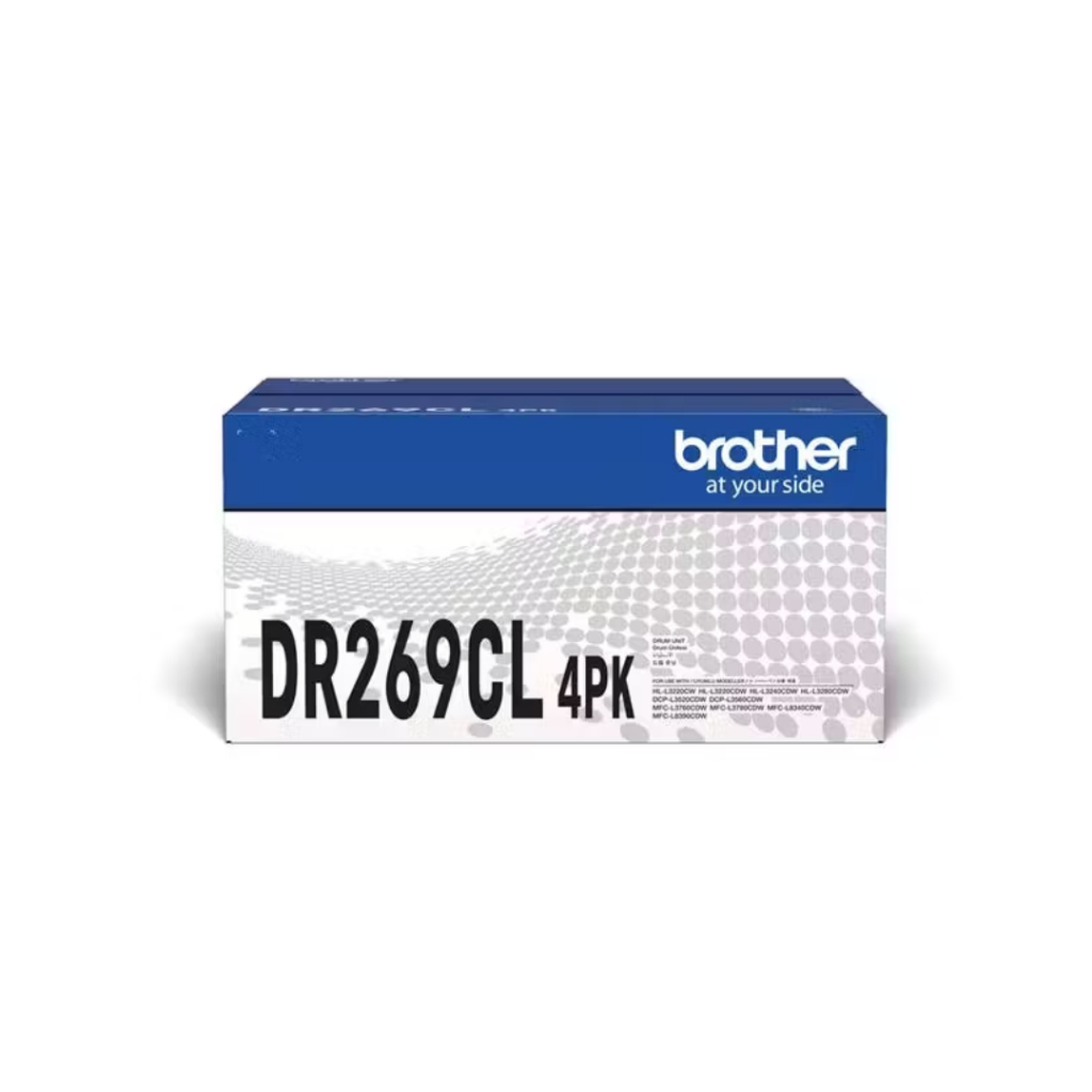 Brother DR-269CL ตลับแม่พิมพ์(ดรัม)สำหรับรุ่น สำหรับรุ่น HL-L3240CDW/HL-L3280CDW/DCP-L3560CDW/MFC-L3760CDW/MFC-L8340CDW