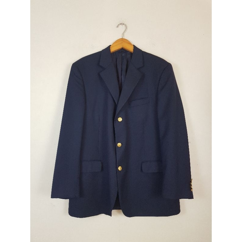 BROOKS BROTHERS "346" 3 Golden Buttons Blazer