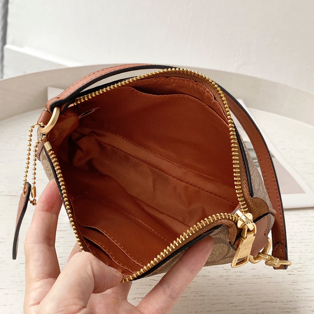 พร้อมส่ง🔥 Outlet ปลอดภาษี สะพายข้างผู้หญิง COAC H แท้ C3308 กระเป๋าถือ Crossbody Bag