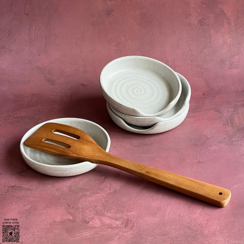 ที่วางไม้พาย ที่ไม้วางซิลิโคน เซรามิค - AT1CERAMIC