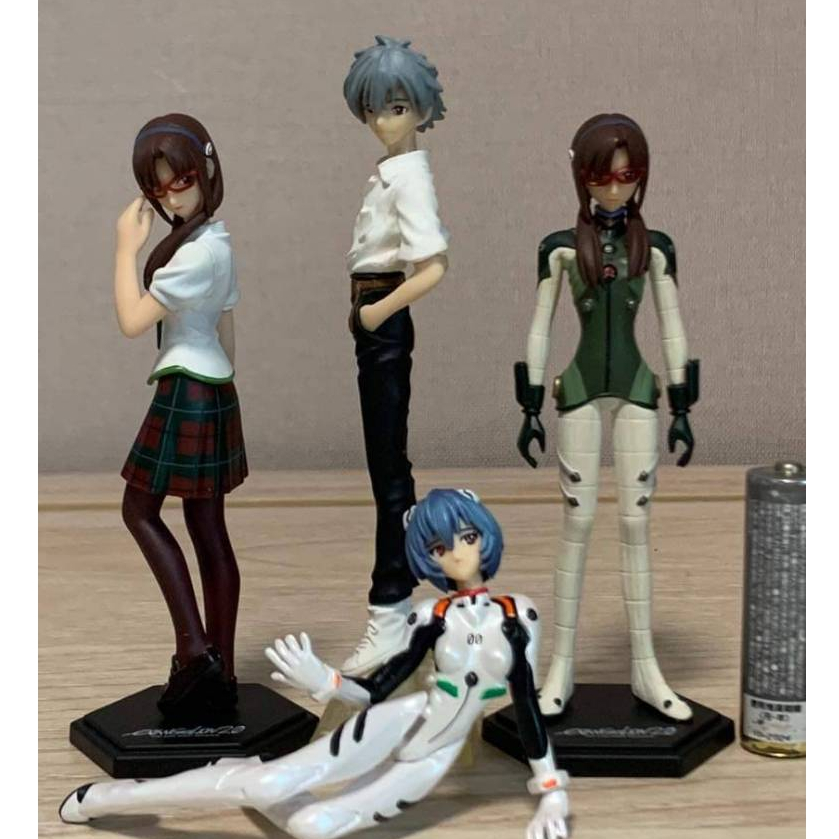 Figure  ฟิกเกอร์ Evangelion -Makinami Mari  Kaworu   Rei   -Set