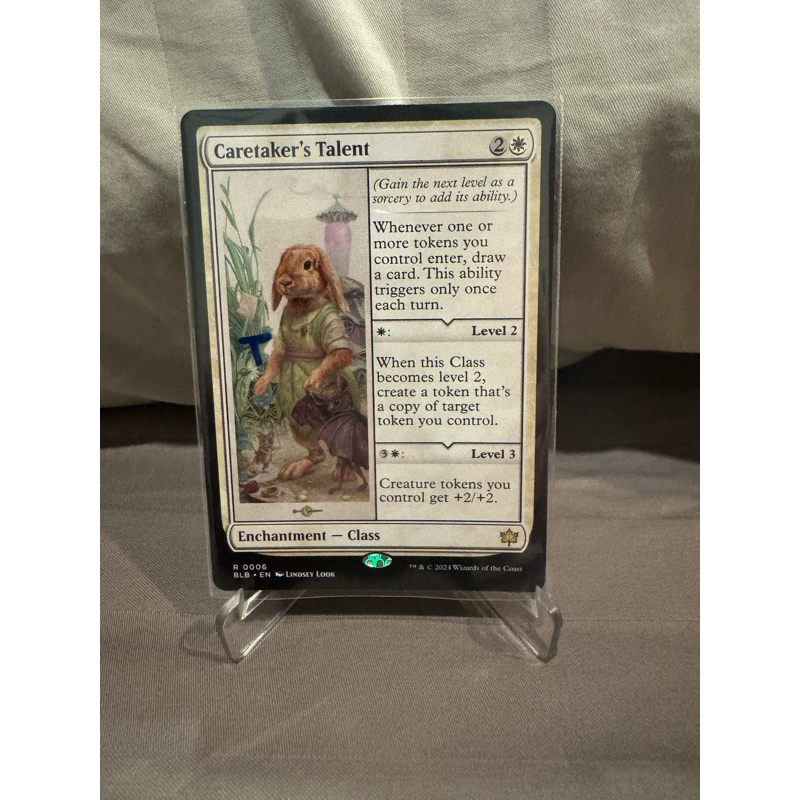 MTG Bloomburrow: Caretaker's Talent