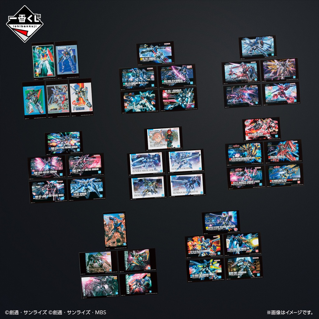 Mobile Suit Gundam Ichiban Kuji 2024 สติกเกอร์ งานแท้ ของใหม่ในซีน