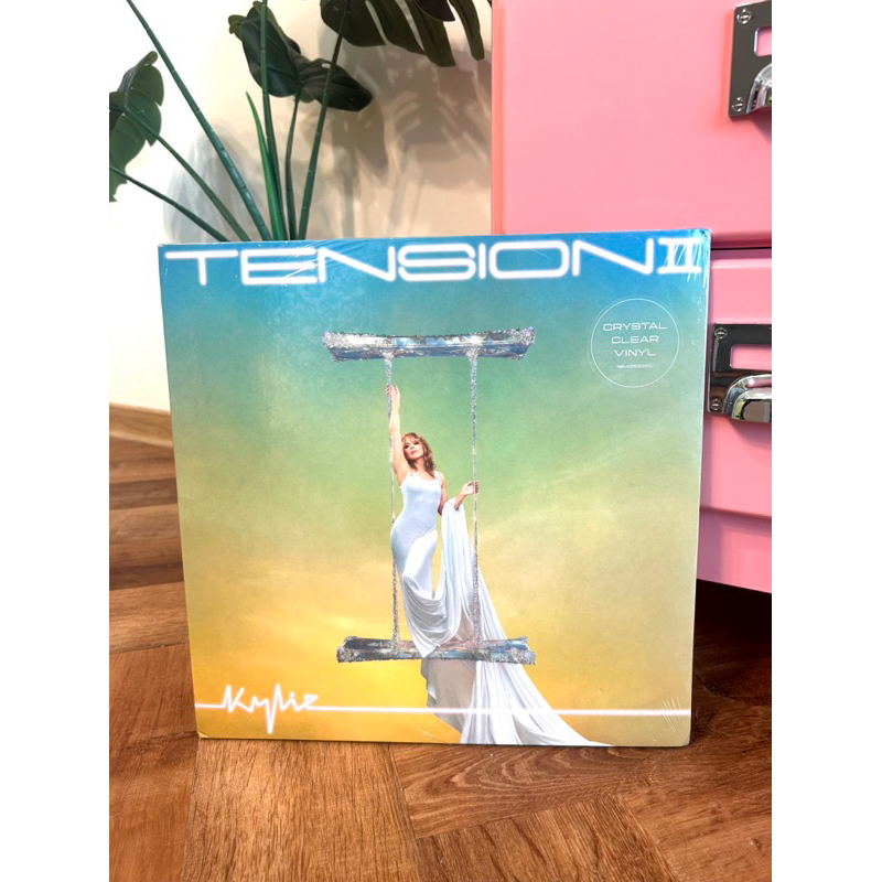 Kylie Minogue - Tension II LP vinyl แผ่นเสียงใหม่ซีล สีเหลืองทอง