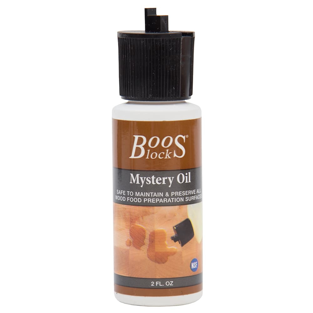 Boos Blocks Mystery Oil 2 OZ - 60 ml John Boos, Gourmet, Chef, Cutting board oil, NSF Certified