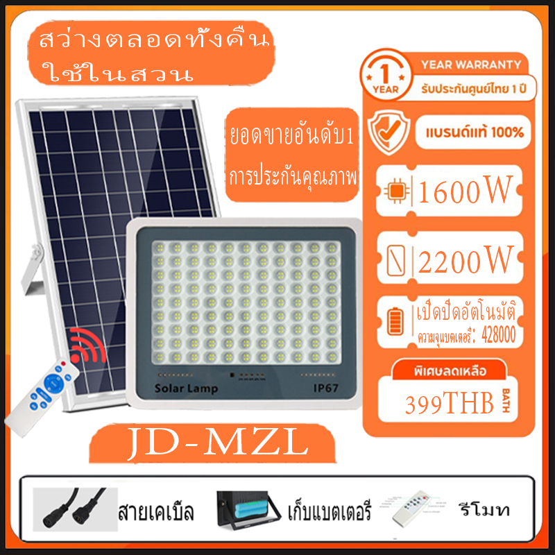 ไฟโซล่าเซลล์ ไฟติดผนัง หลอดไฟ LED โซล่าเซลล์ แสงแสงอาทิตย์ ไฟ LED ไฟสวนโซล่าเซลล์ ไฟถนน แสงกลางแจ้ง กันน้ำ ทนทาน ราคาถูก