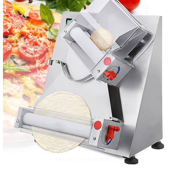 เครื่องรีดแป้งพิซซ่า เคบับ ตอติญ่า 12/16 นิ้ว Automatic dough sheeter