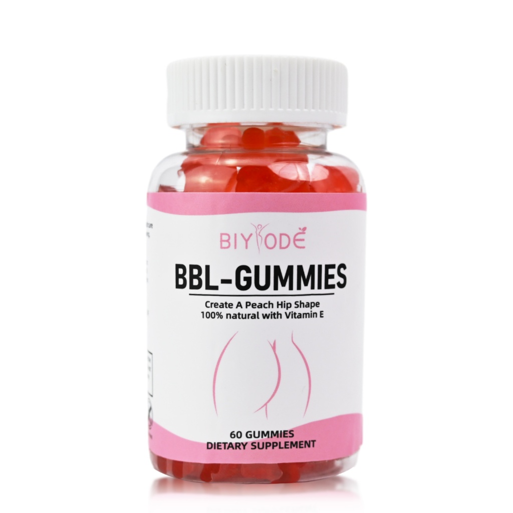 BIYODE BBL GUMMIES Food Supplements การขยายเต้านม ยกก้น 60 GUMMIES