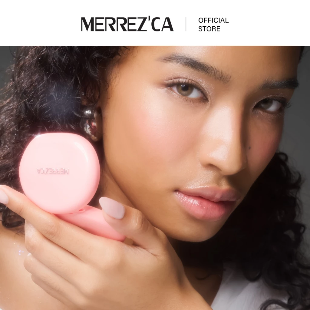 Merrezca Blurry Blush บลัชล็อคแก้มฉ่ำฟุ้ง สีสวยชัด ติดทน thumbnail 4