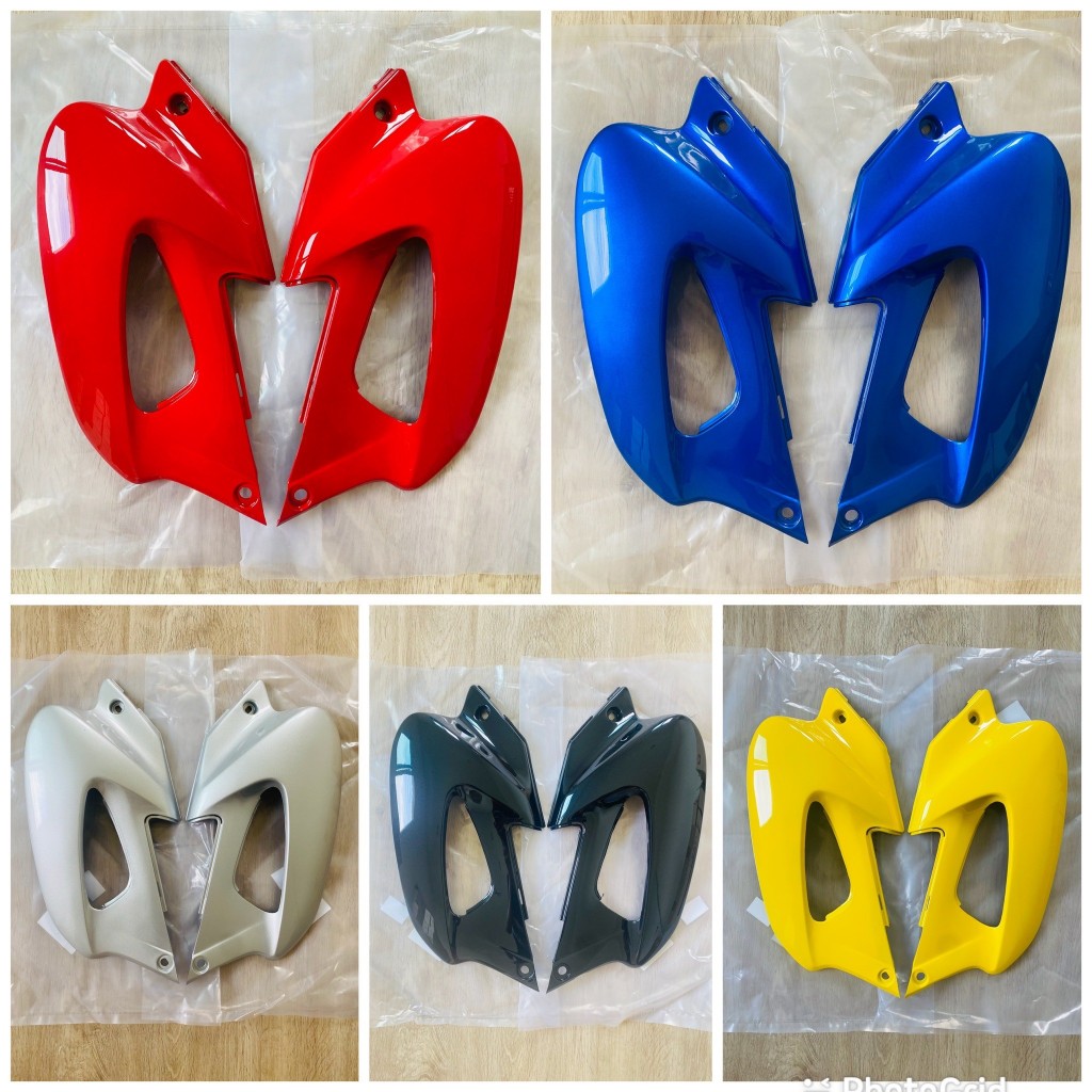 (FISHO) ปีกหม้อน้ำ บังลมหม้อน้ำ Sonic โซนิค ตัวเก่า (ปี 2000-2003) (ราคาต่อคู่) (มี 5 สี)