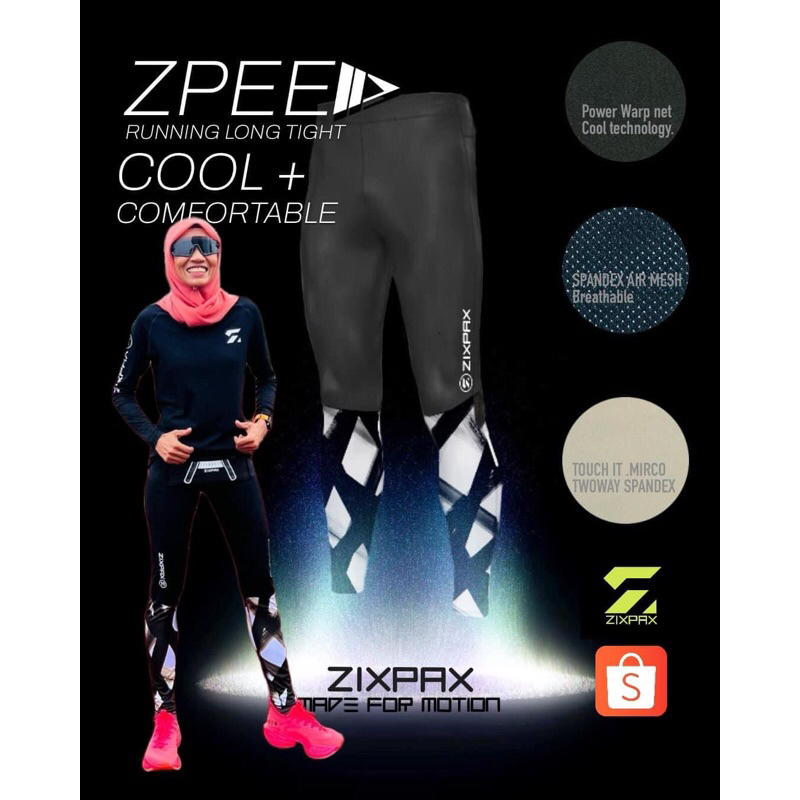 ZPEED LONG TIGHT COMPRESSION #ZIXPAX