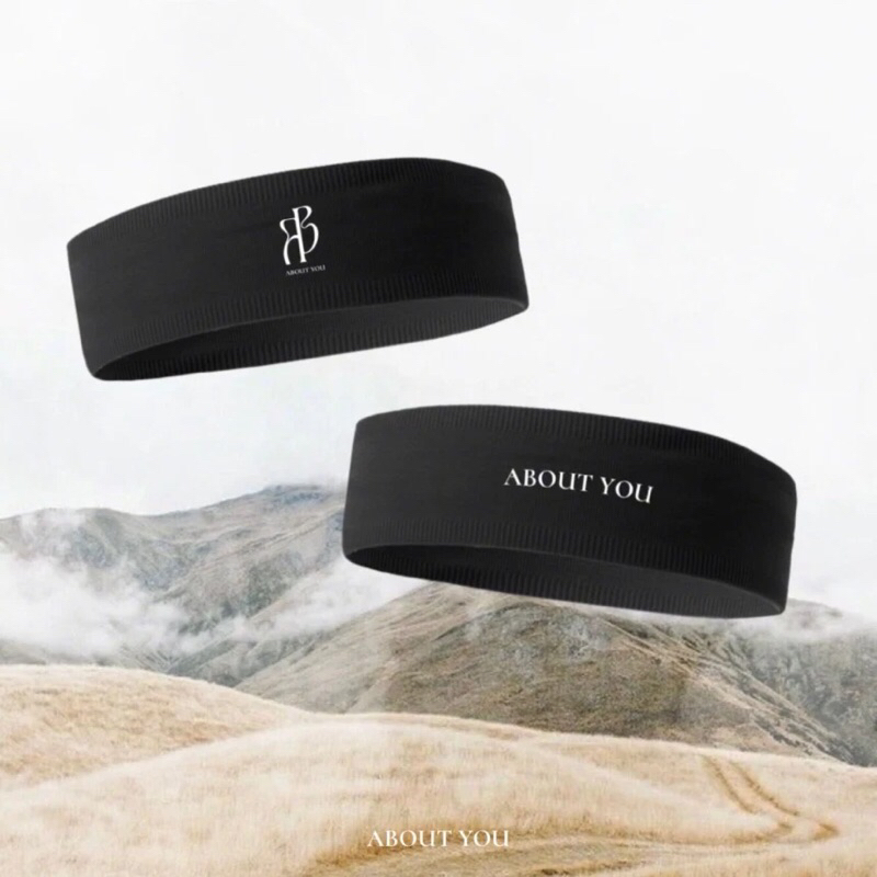ABOUT YOU - Black Basic Headband