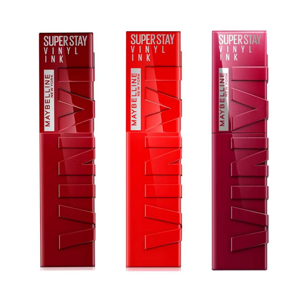 เมย์เบลลีน นิวยอร์ก ลิปสติก ซุปเปอร์ สเตย์ ไวนิล อิ้งค์ Maybelline Superstay Vinyl Ink ลิปจิ้มจุ่มเนื้อไชน์ ติดทน