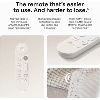 Google TV Streamer 4K - Fast Streaming Entertainment on Your TV with Voice Search Remote