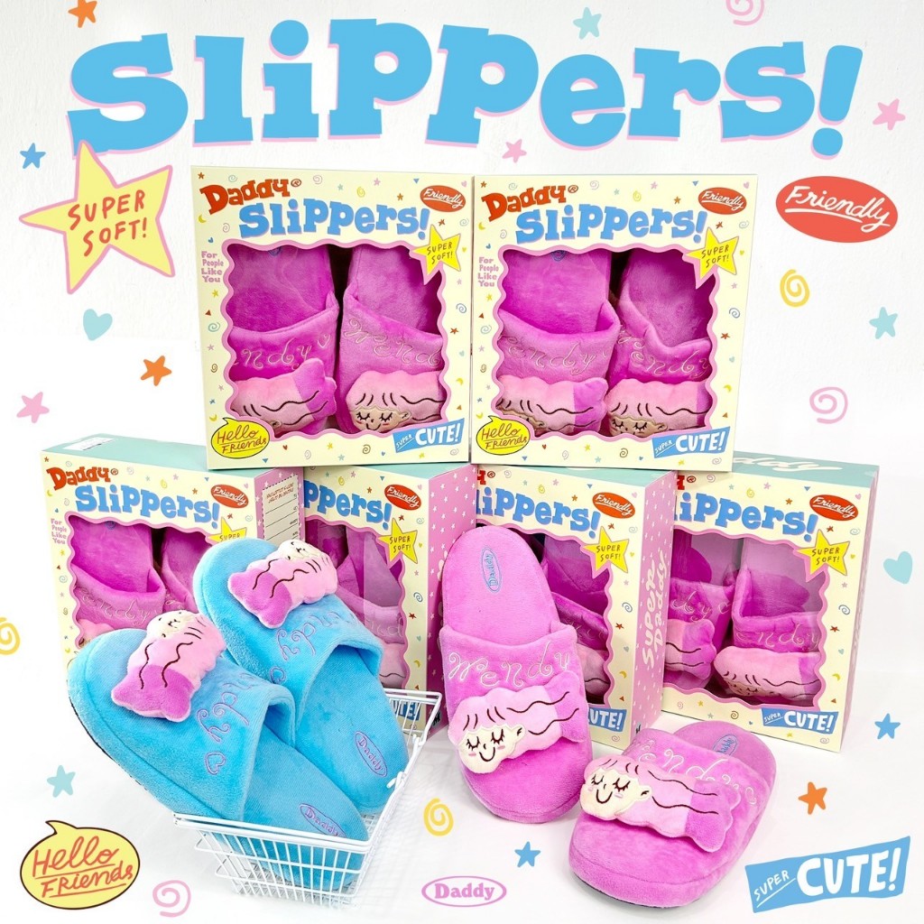 DADDY | Wendy slipper รองเท้า slipper ใส่ในบ้านสุดน่ารัก