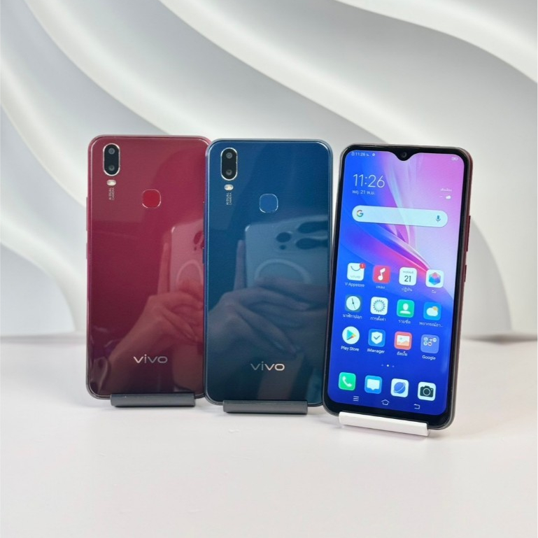 VIVO Y11 โทรศัพท์มือถือมือสองสภาพสวย Andriod 11 💢ฟรีชุดชาร์จ💢