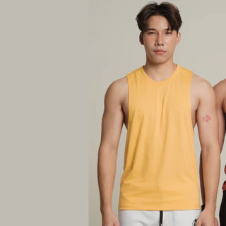 OLIVER MUSCLE เสื้อแขนกุดผู้ชาย ไม่หดไม่ย้วย ใส่วิ่งออกกำลังกาย แบรนด์คนไทย