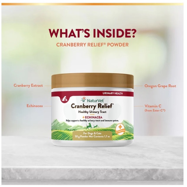+ล็อตใหม่+ Cranberry Relief Plus (ชนิดผง) บำรุงระบบทางเดินปัสสาวะ กันโรคนิ่ว บำรุงไต เสริมภูมิ สุนัข-แมว