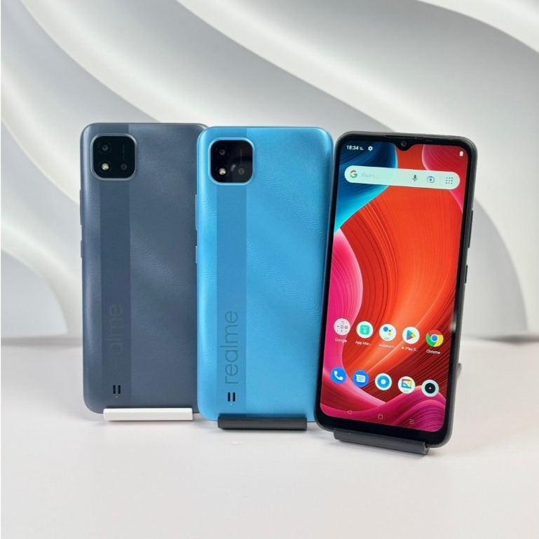 Realme C11(2021) โทรศัพท์มือถือมือสองสภาพนางฟ้า Andriod 11 แบตเตอรี่ 5000mAh 💢ฟรีชุดชาร์จ💢