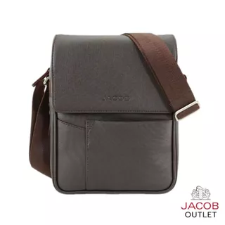 JACOB กระเป๋าสะพายชาย - ขนาด 21x28 cm - ซิปใหญ่ด้านใน 2 ช่อง - รุ่น 70097