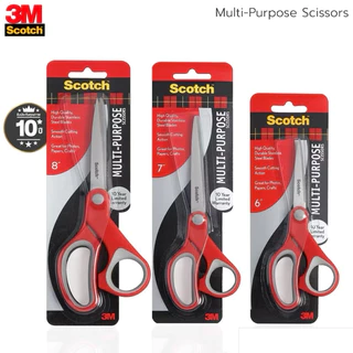 Scotch® 3M กรรไกร ขนาด 6นิ้ว 7นิ้ว 8นิ้ว Multi-Purpose Scissors รุ่น CAT 1426/ 1427/ 1428 สามเอ็ม ของแท้!!