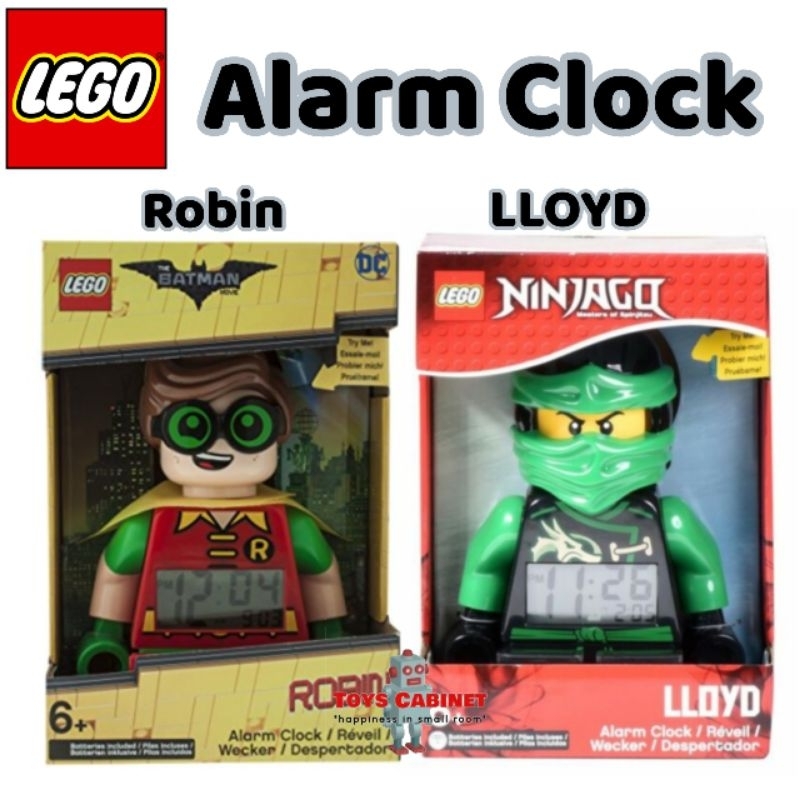🤖 แท้ 💯% สินค้าของใหม่ กล่องไม่สวย 🤖 นาฬิกาปลุก LEGO BATMAN : ROBIN ALARM CLOCK และ LEGO Ninjago Sky