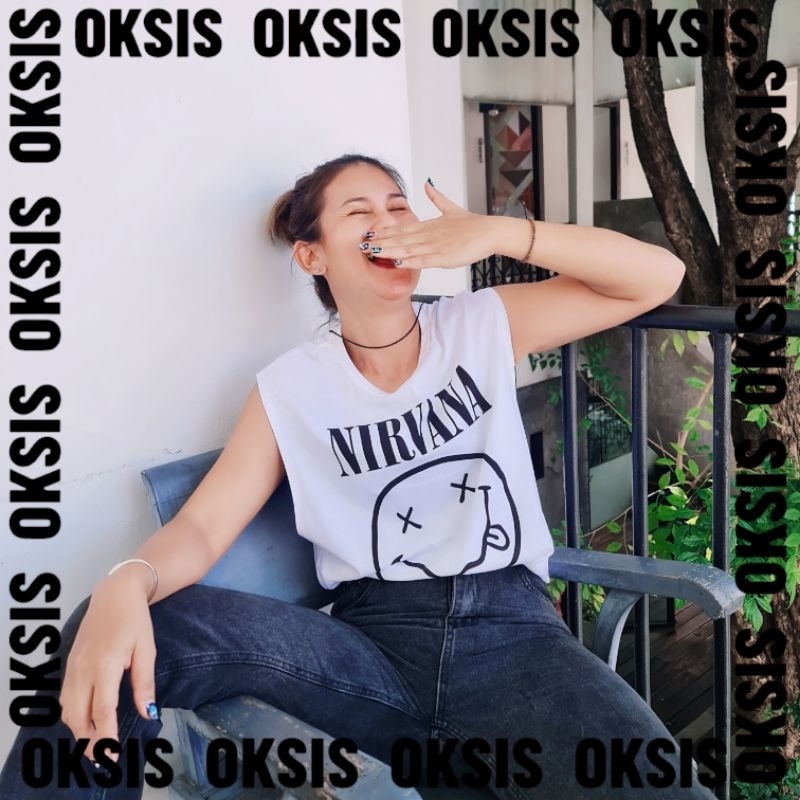 T-shirt Unisexเสื้อแขนกุดพิมพ์ลาย