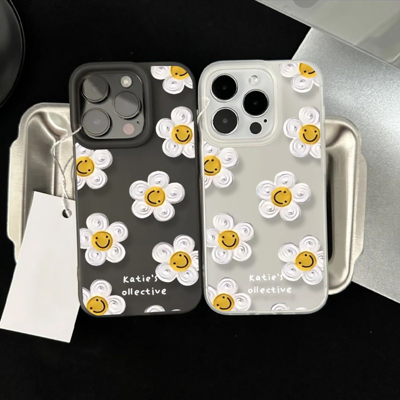 เคสโทรศัพท์การ์ตูน Matte น้ำแข็ง ฝาครอบโทรศัพท์นุ่ม Iphone 16 16PROMAX 15 14 13 12 11 Pro Max X Xr Xs Max 7 8 Plus