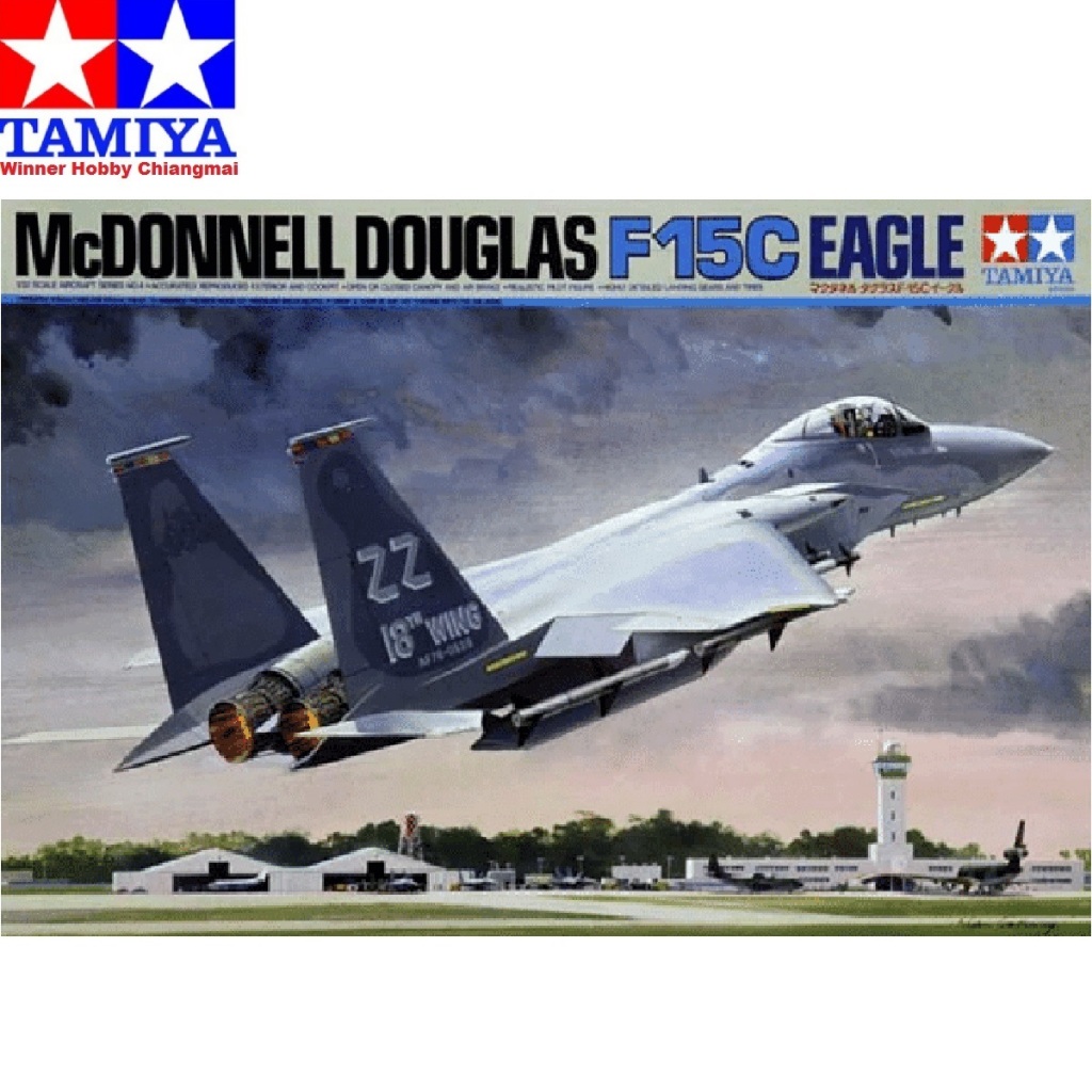 โมเดลเครื่องบิน Tamiya 60304 McDonnell Douglas F-15C Eagle 1/32
