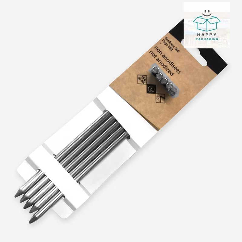 Decathlon ดีแคทลอน สมอบกอะลูมิเนียมไม่ชุบผิวรุ่น MT500 ขนาด 15 กรัม (x5)