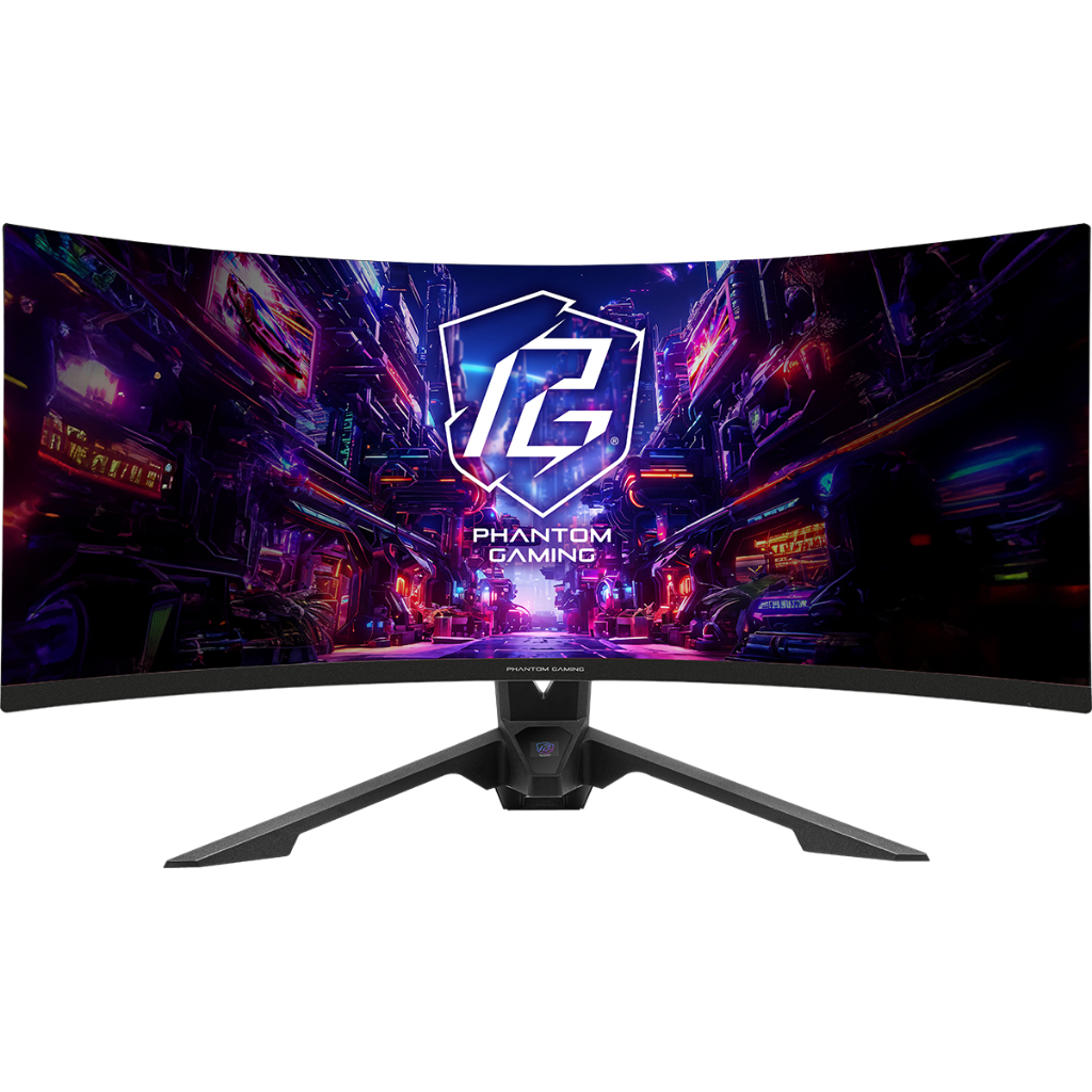 ASRock (PG34QRT2B) CURVED GAMING MONITOR 34" WQHD (3440x1440) 1500R VA Display