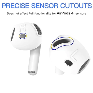 พร้อมส่ง🇹🇭Silicone Ear Cover For Airpods 4 1Set 2ชิ้น L R ซ้าย ขวา ซิลิโคนกันรอยหูฟังแอร์พอร์ต4 2024