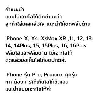 FOCUS ฟิล์มไฮโดรเจล ฟิล์มหลังไอโฟน สำหรับ iPhone