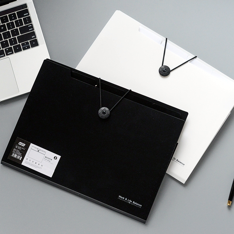 แฟ้มเก็บเอกสาร แฟ้ม8/12ช่อง A4 พลาสติก PP แฟ้มใส่เอกสาร เครื่องเขียน อุปกรณ์สำนักงานและโรงเรียน