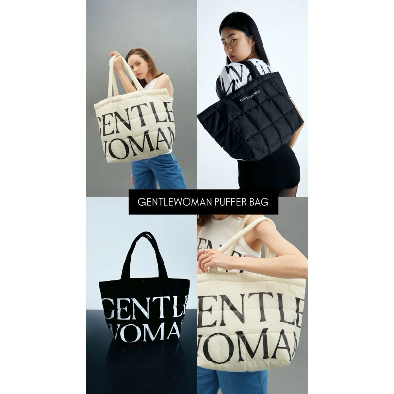 [GENTLEWOMAN] PUFFER BAG