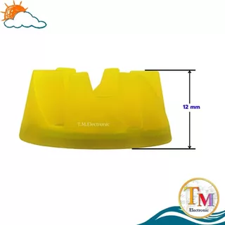 อะไหล่เครื่องปั่น เฟืองยางโถปั่น เฟืองโถปั่น สีเหลือง รูน็อต 4.5 mm เกลียว ละเอียด เฟืองยาง OTTO ลูกยาง A.610