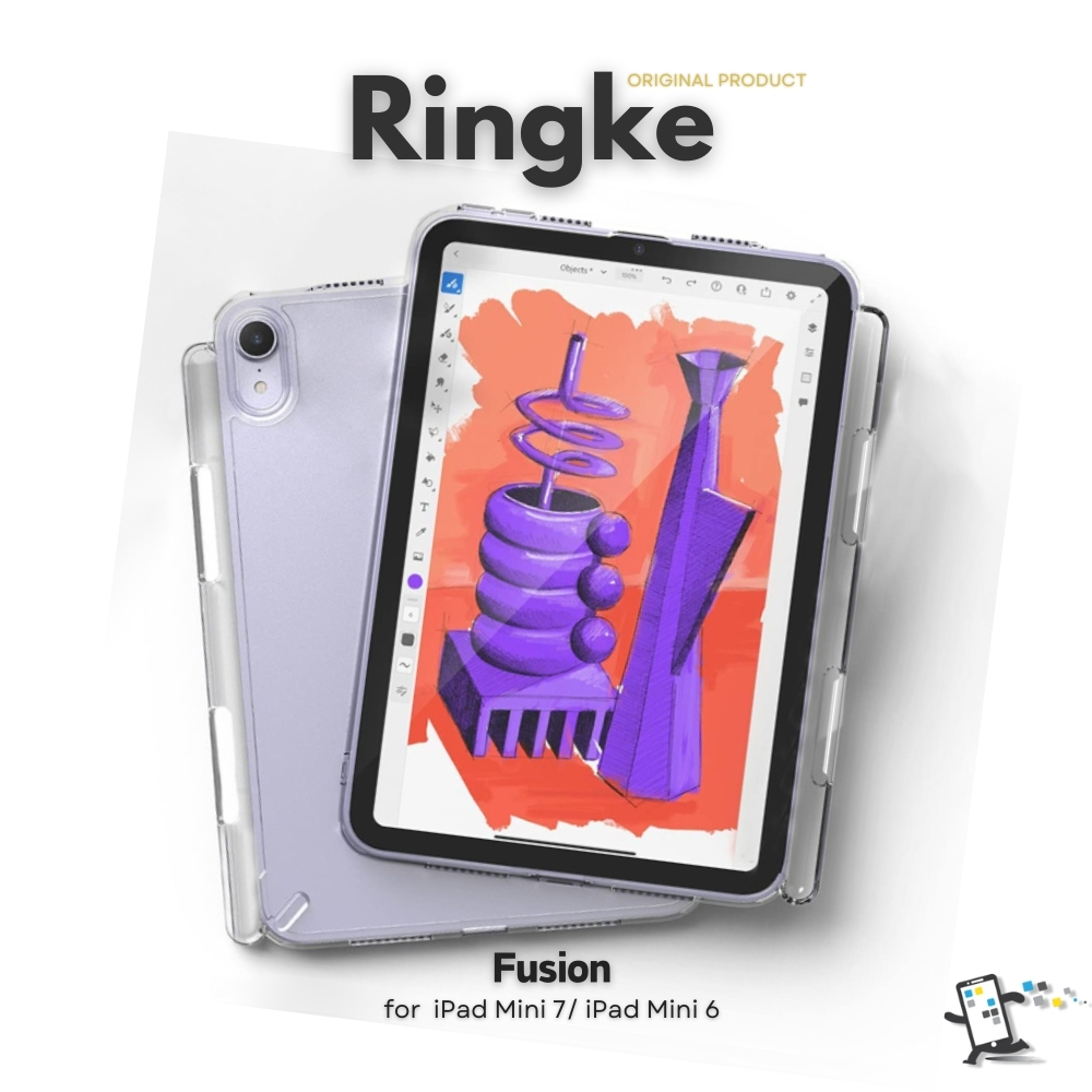 Ringke Fusion เคสสำหรับ iPad Mini 7 และ iPad Mini 6 8.3" แถมฟรีฟิล์มกระดาษ (Paperlike Film)