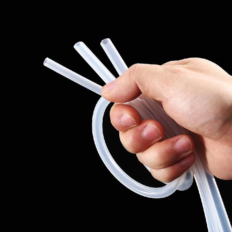 สายยางตู้ปลา สายออกซิเจน สายยาง ซิลิโคน ออกซิเจนตู้ปลา ต่อกับปั้มลม ปั้มน้ำ หัวทราย ตัดได้ ตามความยาวที่สั่ง - รูปที่ 5