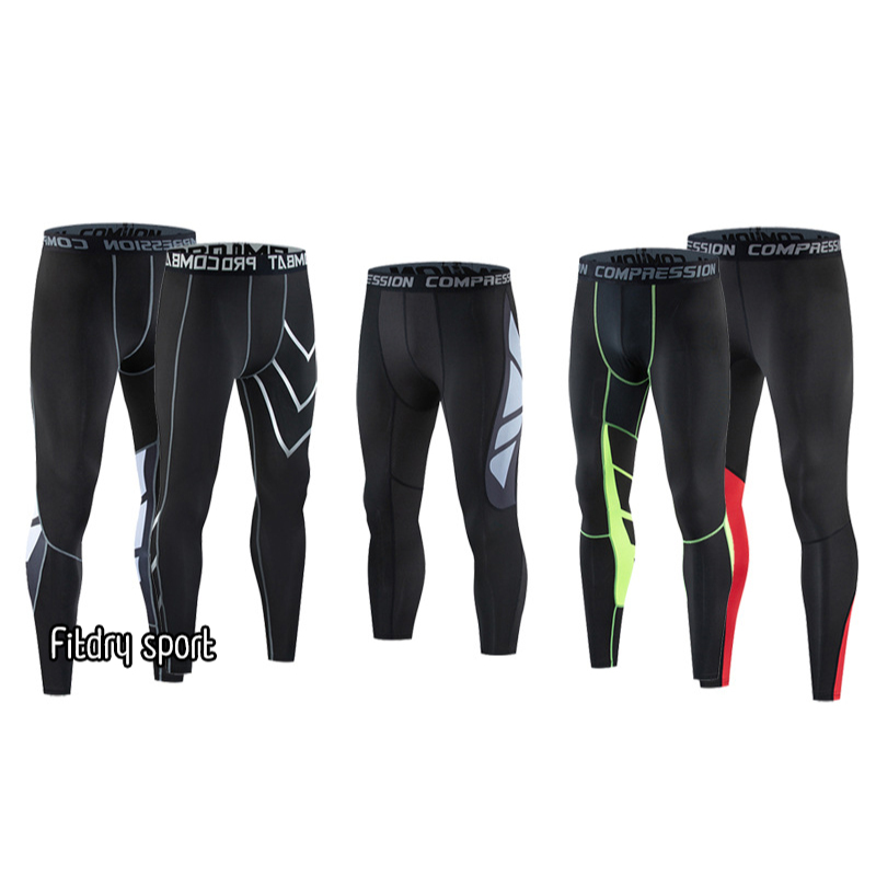 กางเกงรัดกล้ามเนื้อ ขายาว Pro Combat Running Pants body fit ของแท้ กางเกงออกกำลังกายใส่วิ่ง