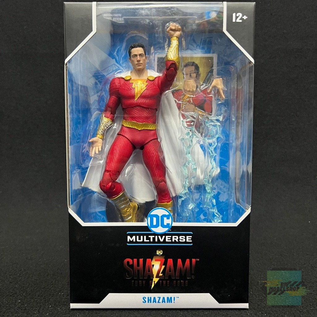 Mcfarlane Shazam Fury of the gods โมเดล ชาแซม สเกล 1/10