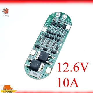 BMS 3S 5A 11.1V 12.6V Li-ion วงจรป้องกันแบตเตอรี่ bms ชาร์จแบตเตอรี่ลิเธียม 18650