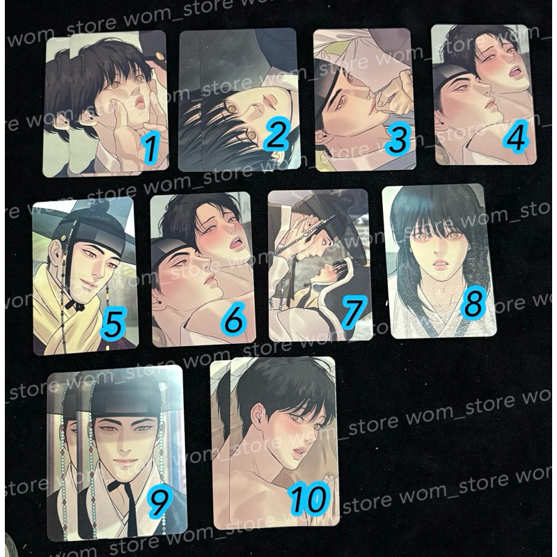 photocard painter of the night offcial การ์ดนากยอม ซึงโฮ nakyunm seungho