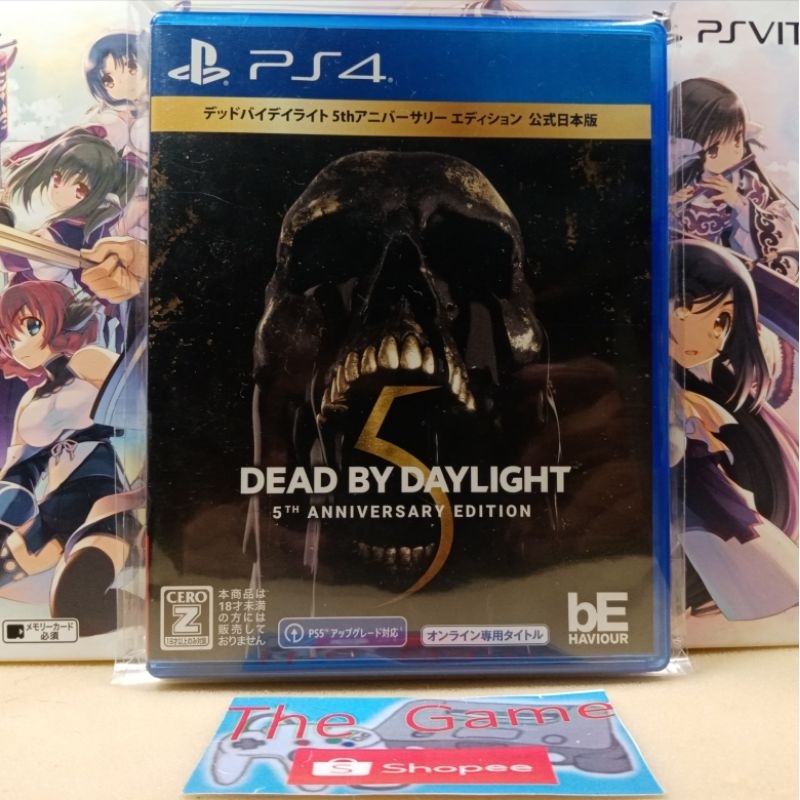 (PS4)​ เเผ่น​เกมส์​  PS4​ -​ PS5​  Dead by Daylight​ (English)​ ภาษาอังกฤษ​ ZONE​ ALL​ เเละ​ ZONE2​ 