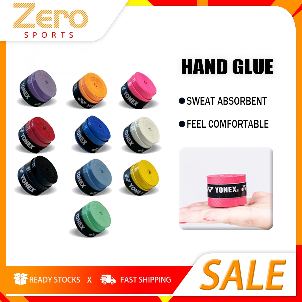 YONEX AC102EX ด้ามจับกันลื่นดูดซับเหงื่อพร้อมด้ามจับแบดมินตัน กริ๊ปพันด้ามไม้ แบดมินตัน เทนนิส