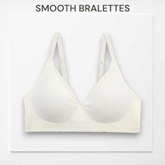 Anny bra (รุ่น932) เสื้อในสีขาว Bralettes Smooth ไร้โครง ฟองบาง ใส่สบาย